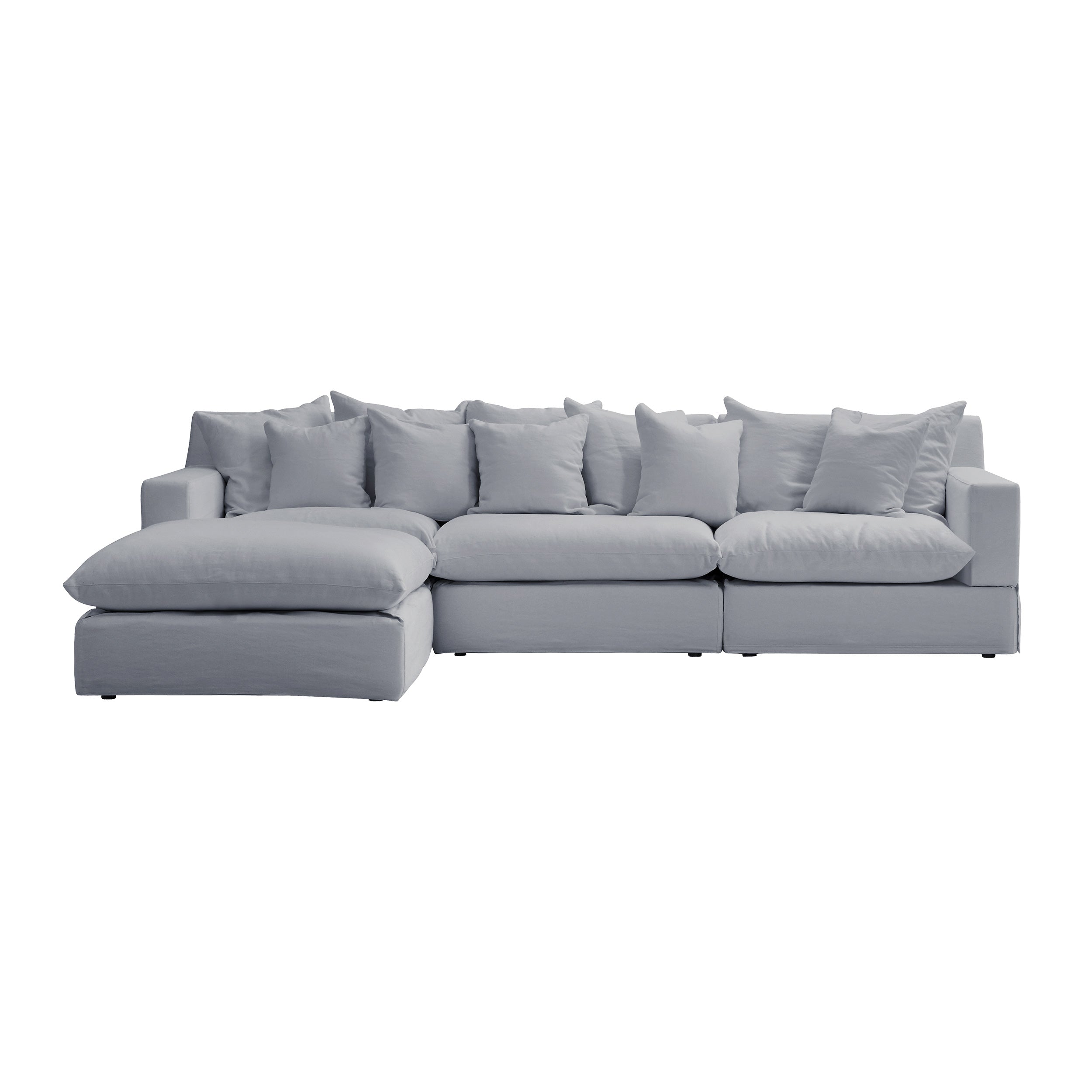 three seater chaise lounger sofas