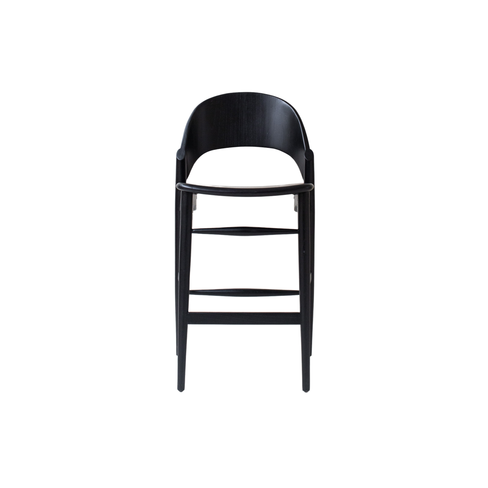 aimee stool in black