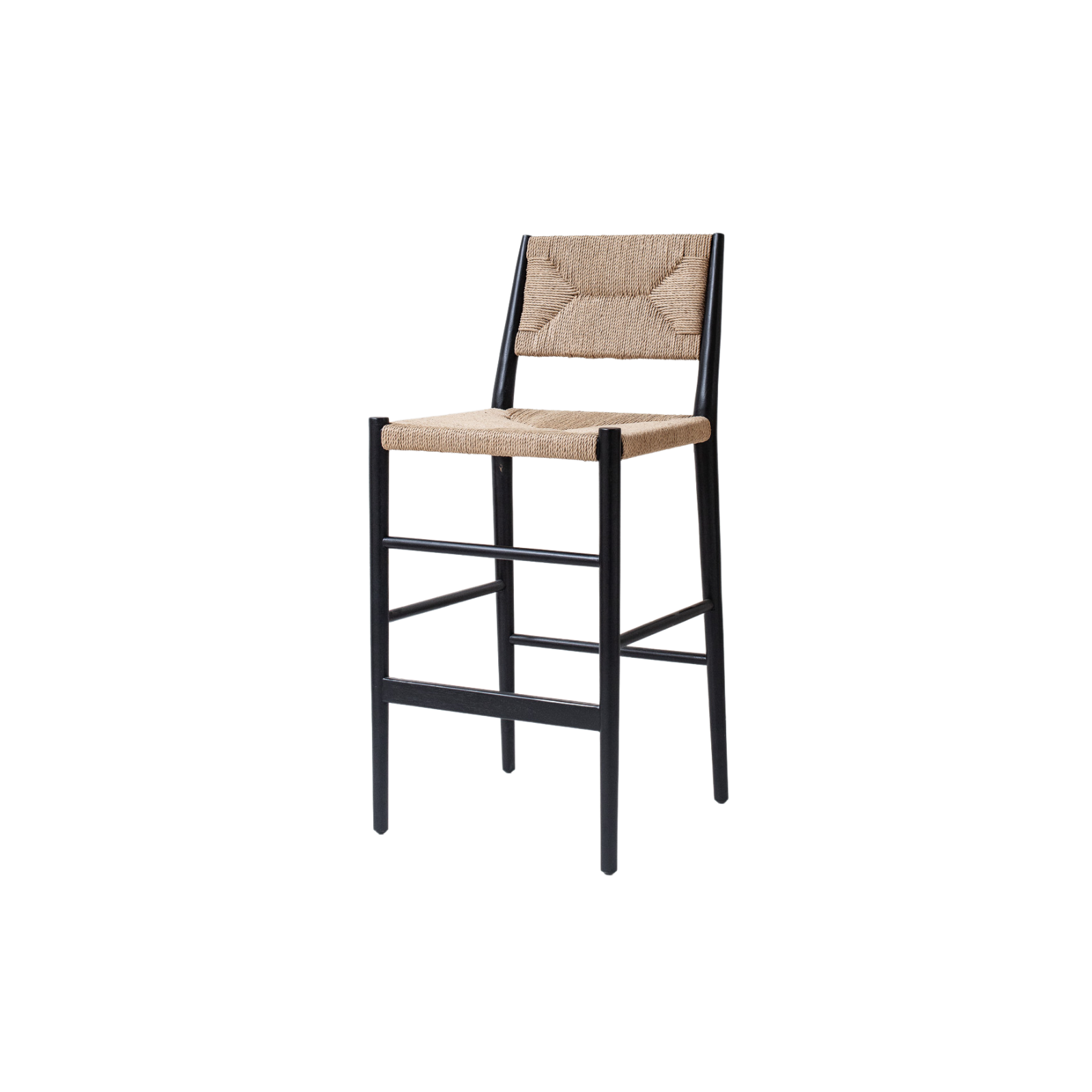 simone stool in black