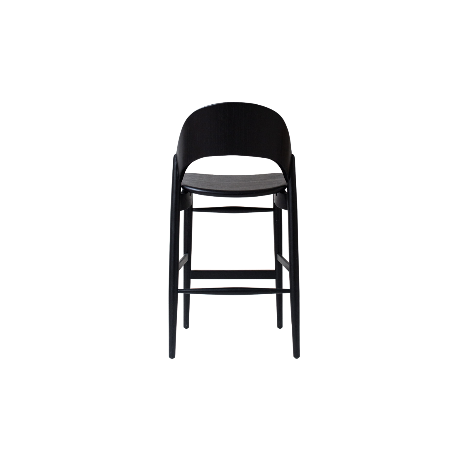 aimee stool in black