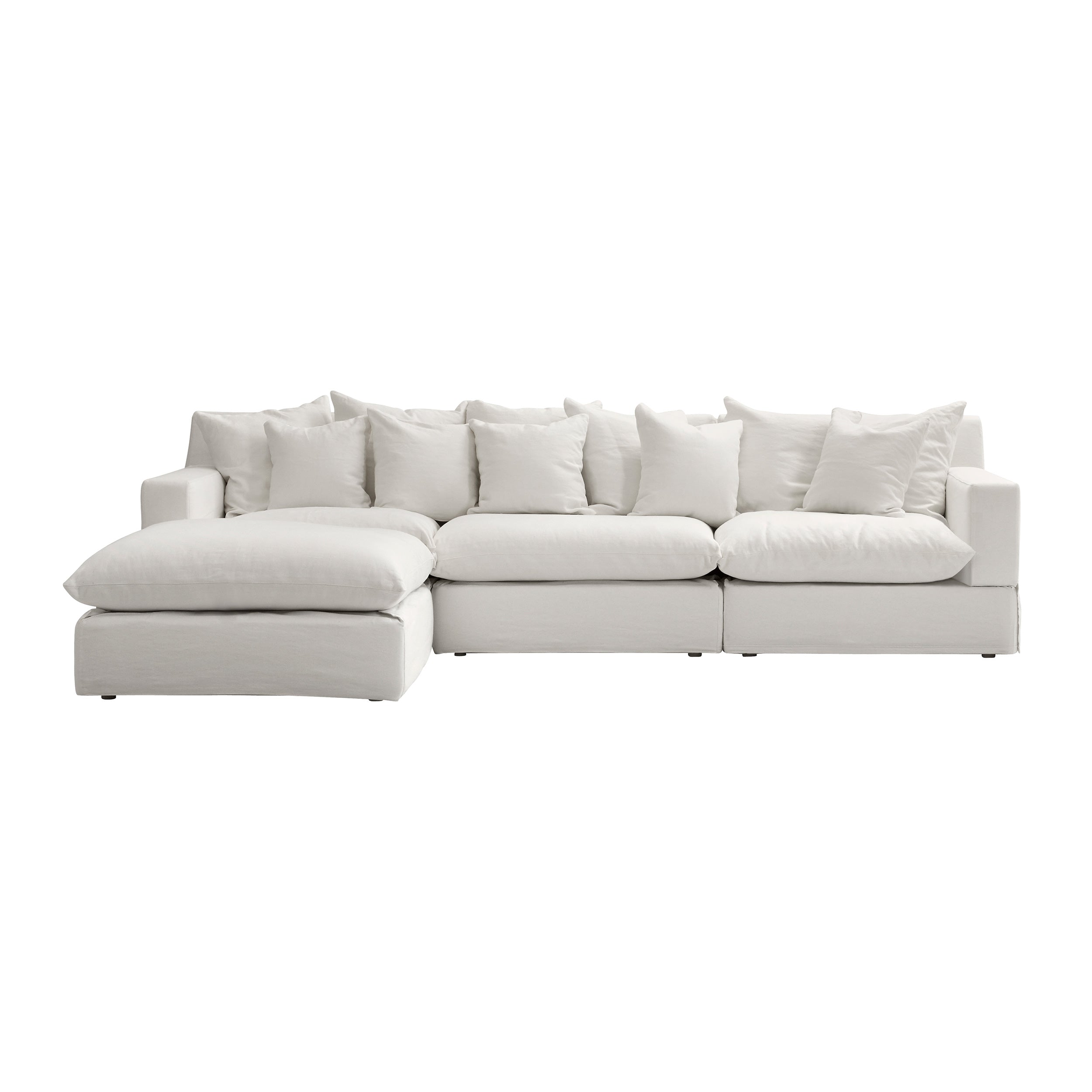 three seater chaise lounger sofas