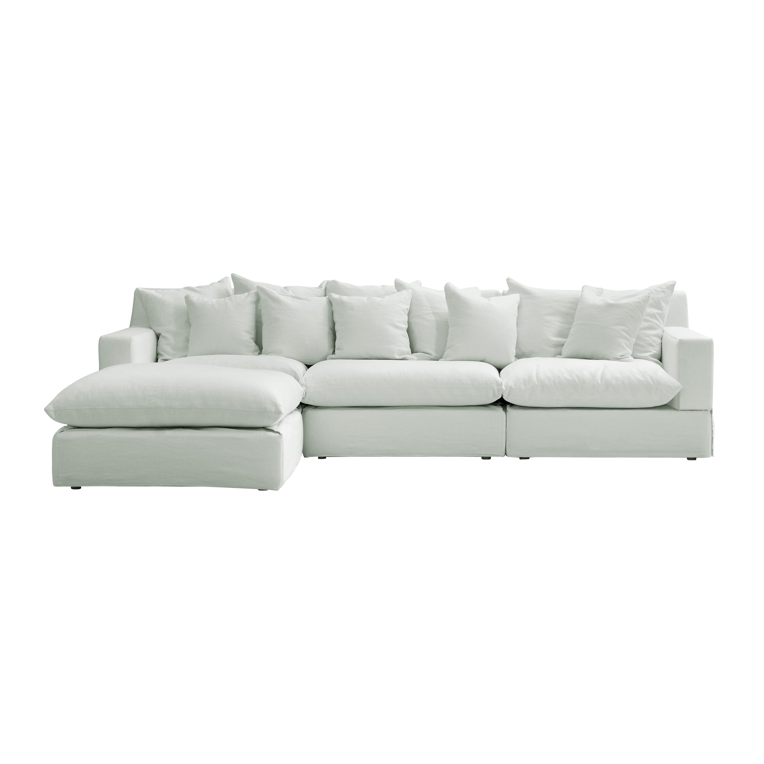 three seater chaise lounger sofas