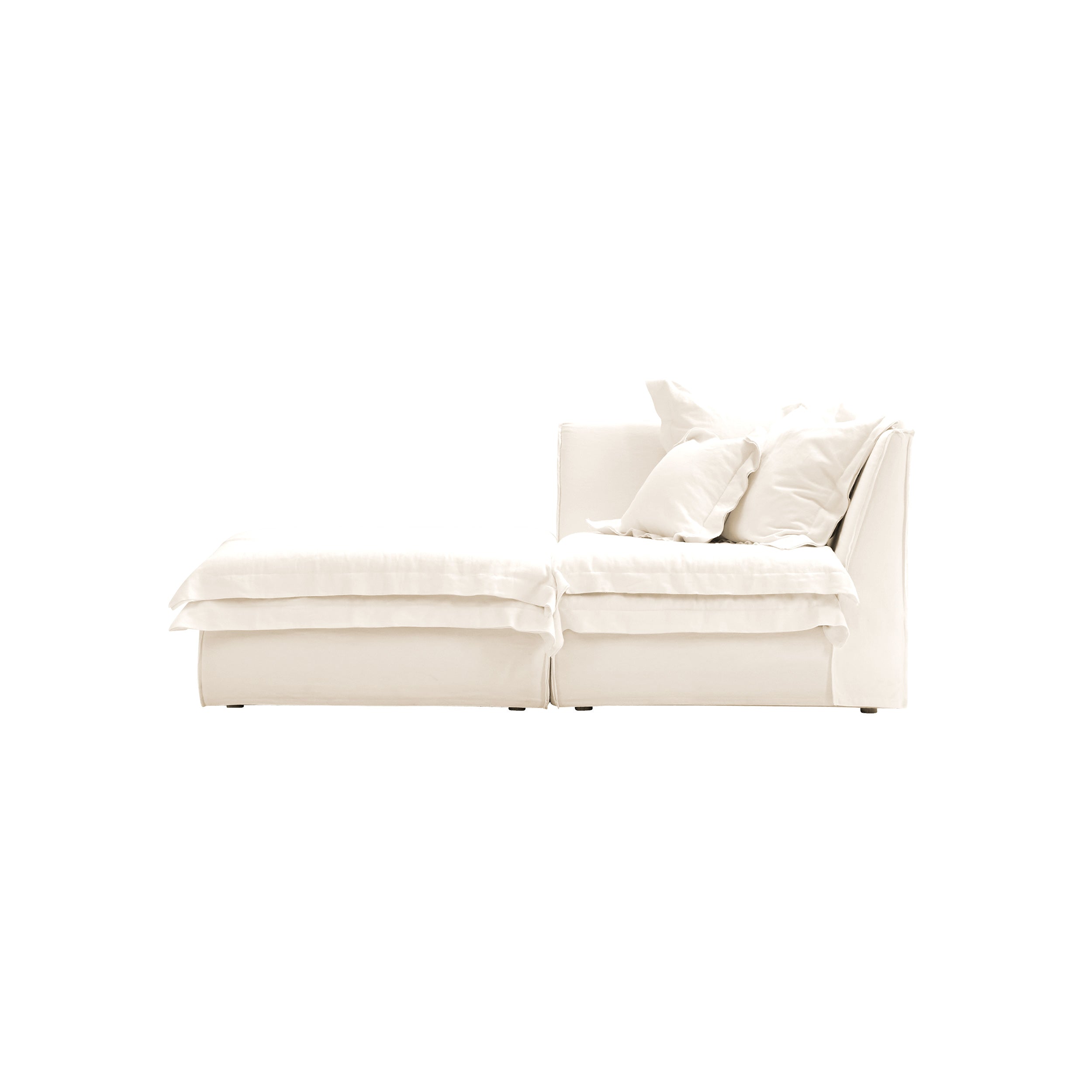 chaise loungers and settees