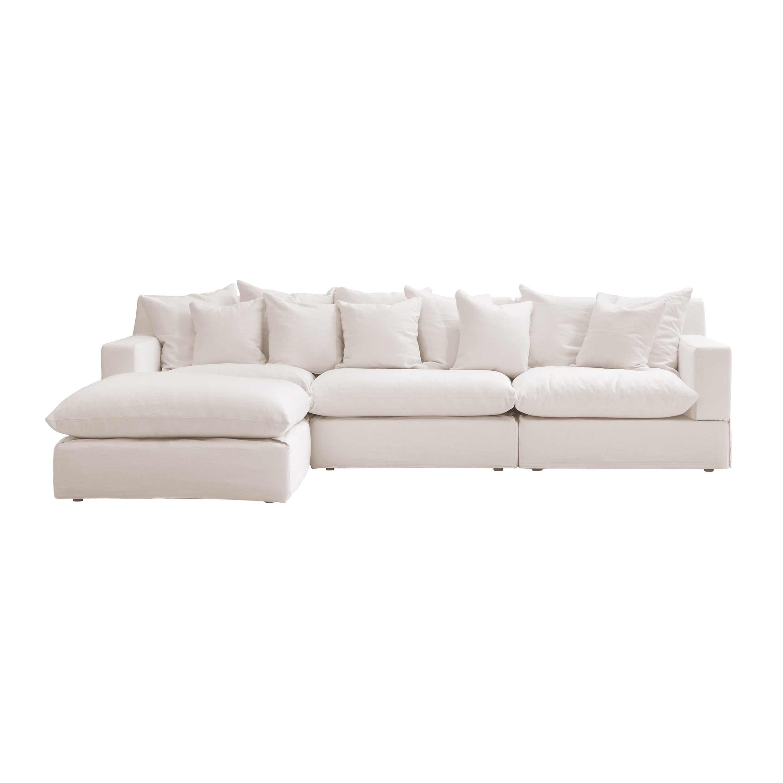 three seater chaise lounger sofas