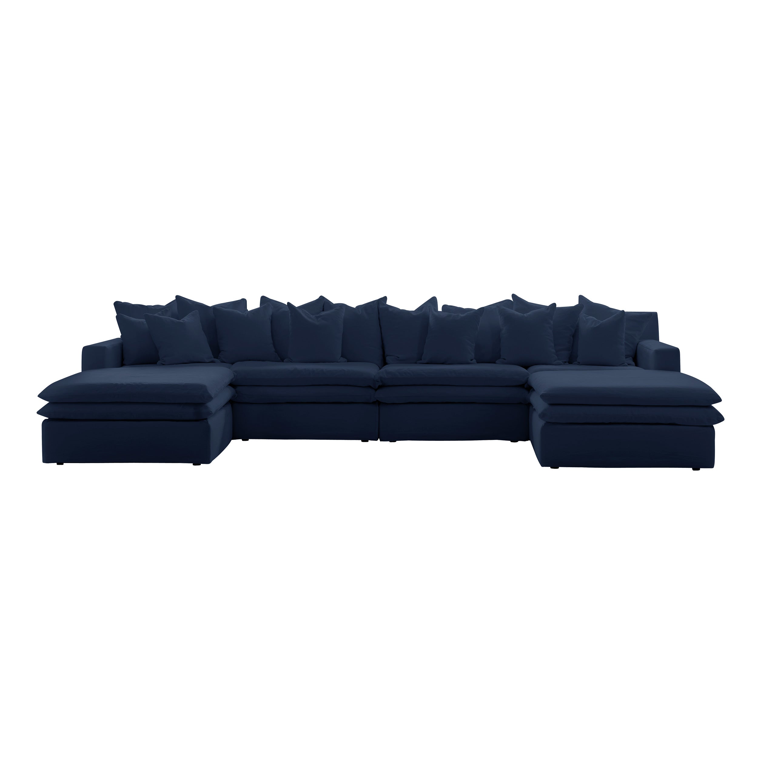 four seater plus double chaise lounger sofas