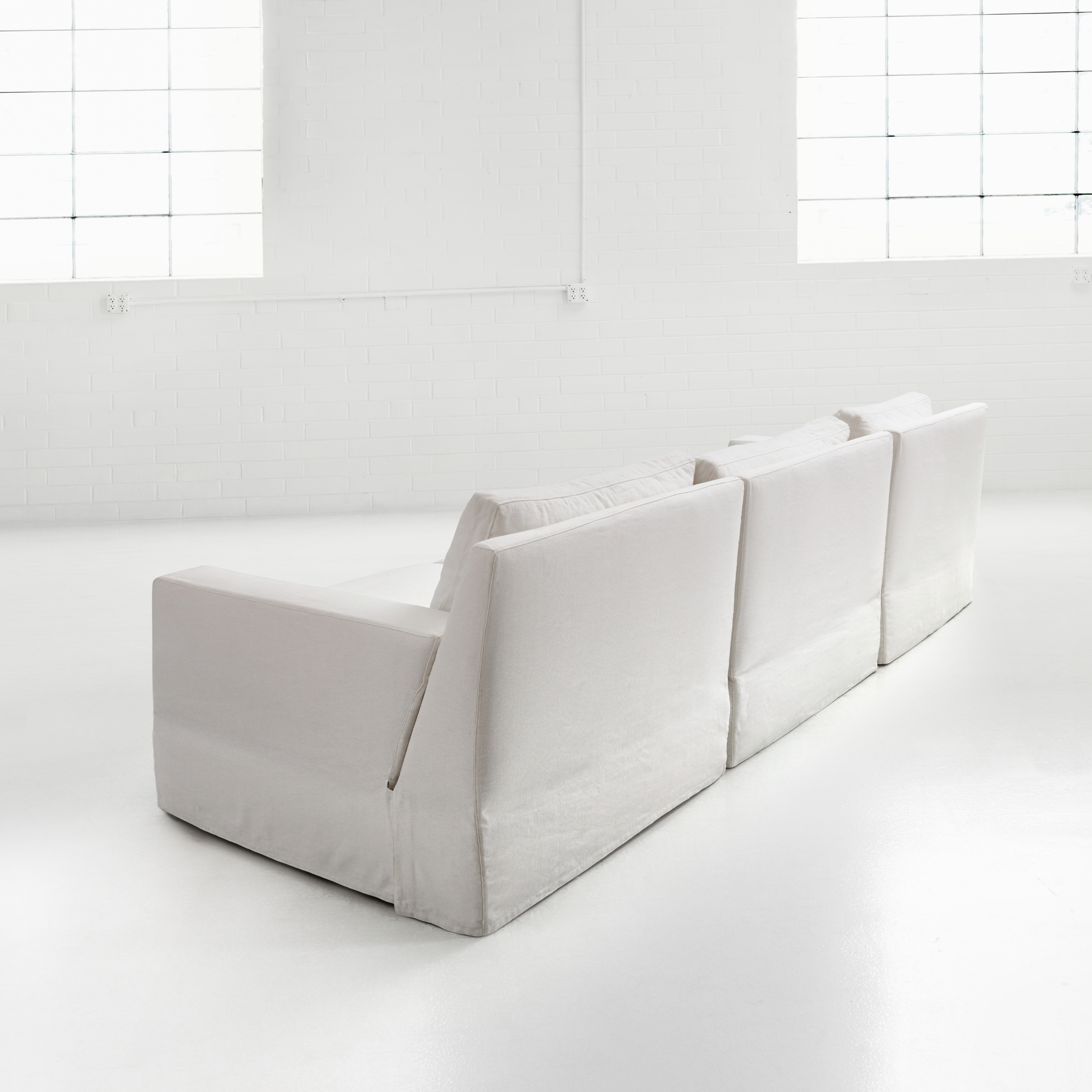 four seater plus single chaise lounger sofas