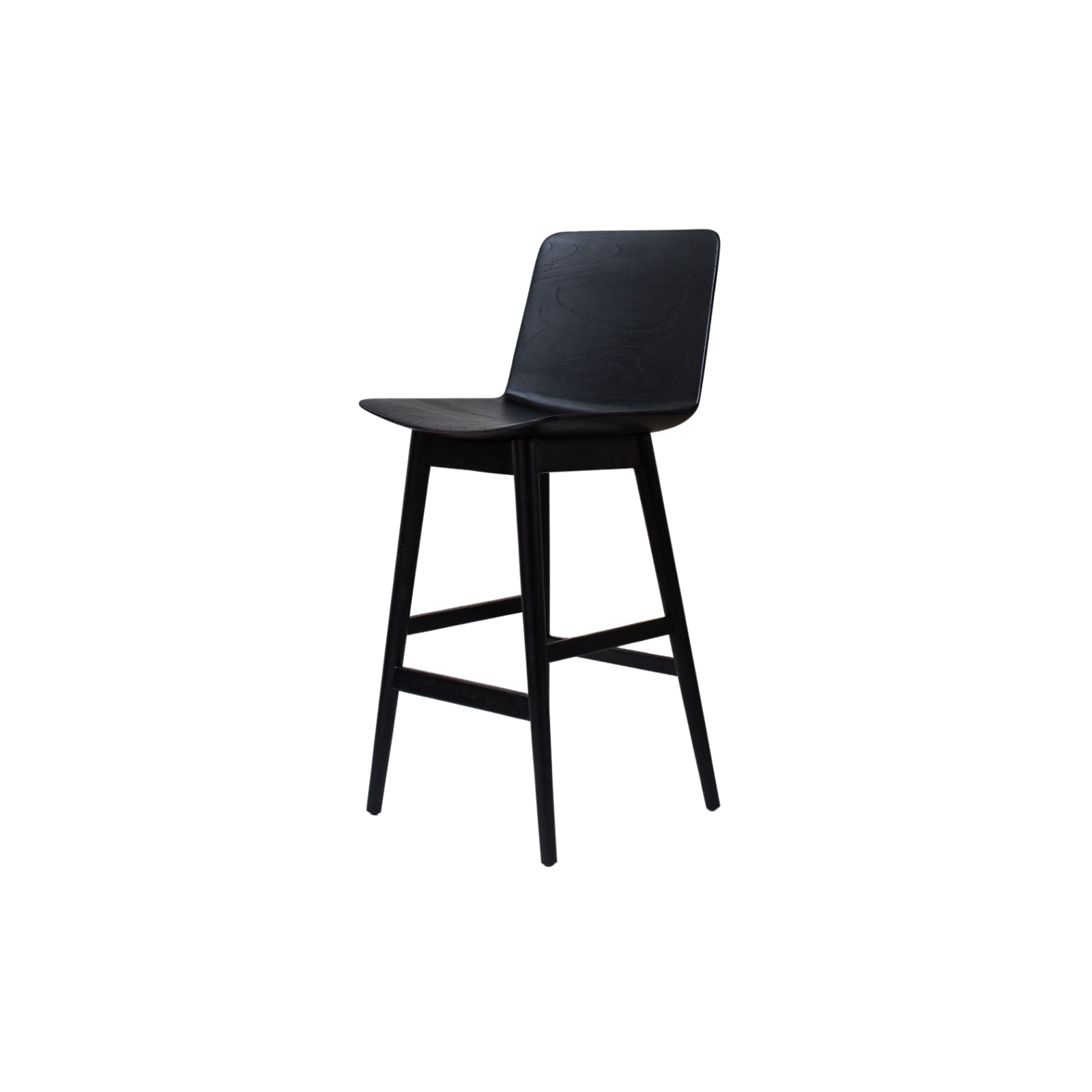emilie stool in black