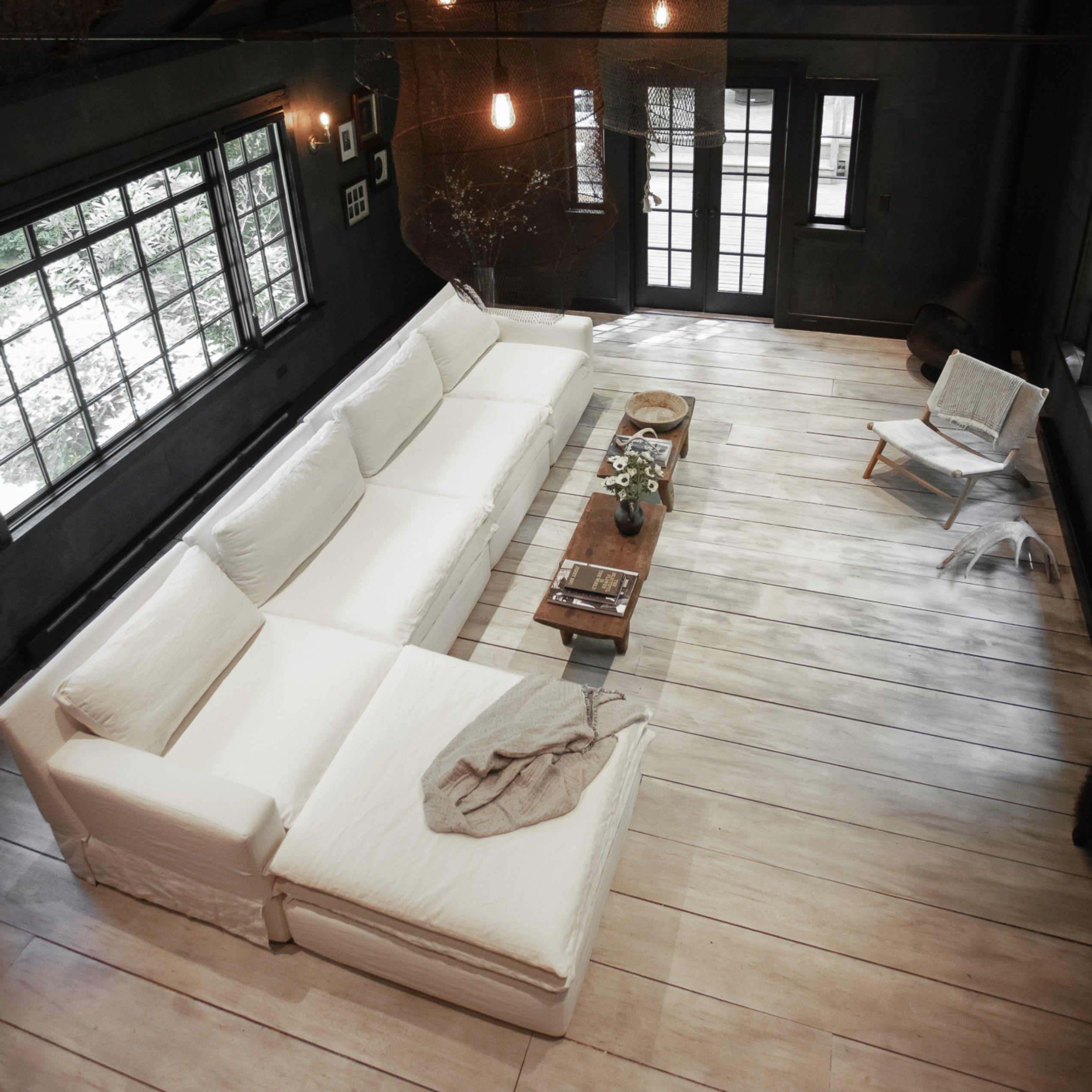 four seater plus single chaise lounger sofas