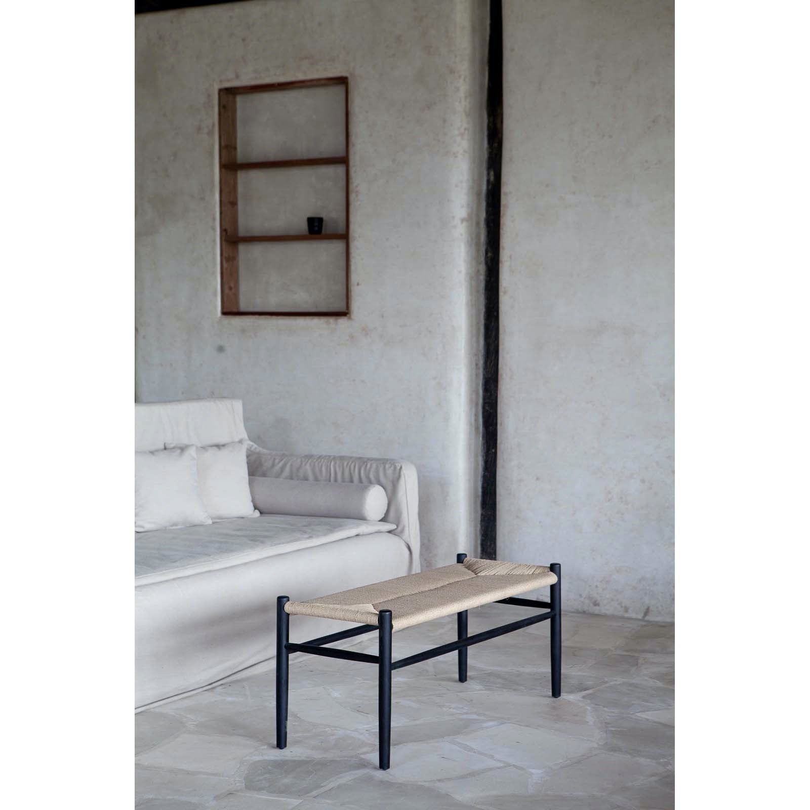 margot in black teak, dining