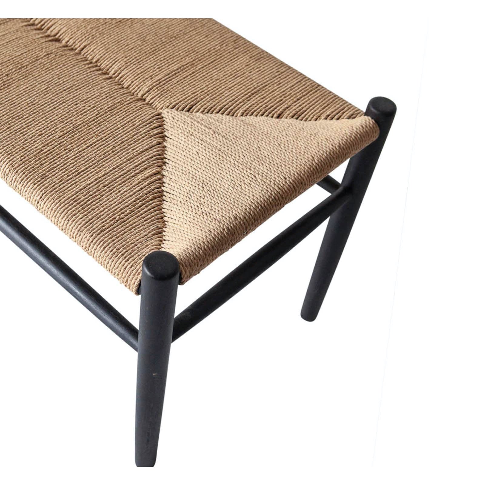 margot in black teak, dining