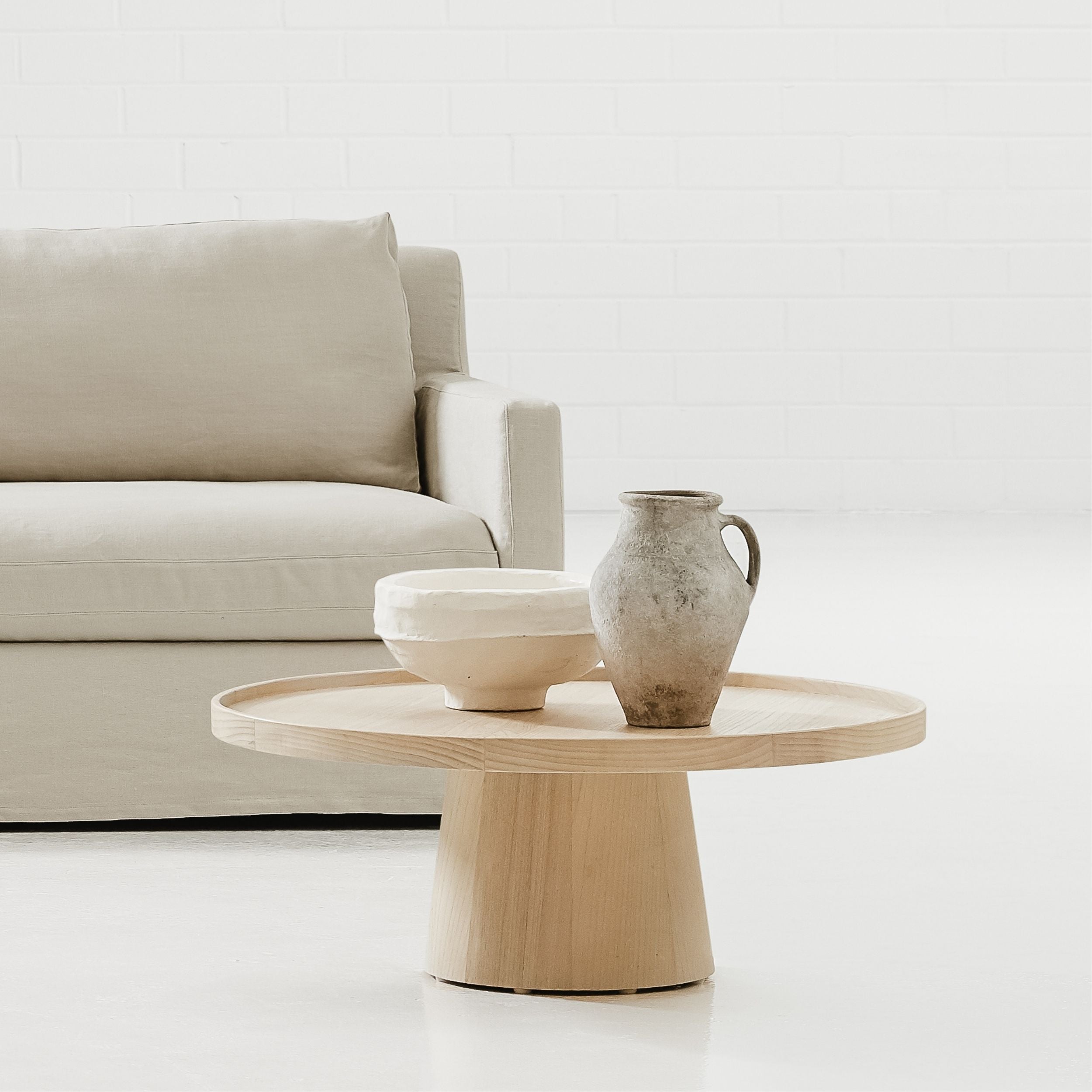 ella petite coffee table in natural